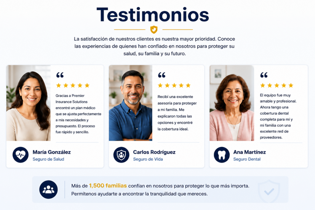 testimonios